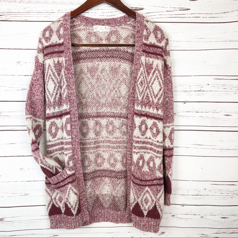 Boho cardigan sweater by Pink Republic
